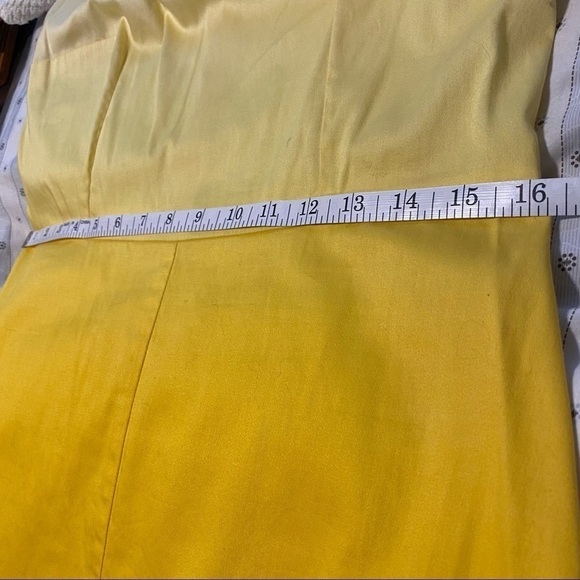 click Sleeveless yellow ombré midi dress S/M EU 38 - Picture 9 of 9